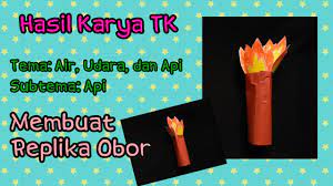 Sebuah karya tulis terdiri dari dua jenis yaitu karya tulis ilmiah dan karya tulis non ilmiah. Diy Kreasi Paud Membuat Replika Obor Tema Air Udara Dan Api Youtube