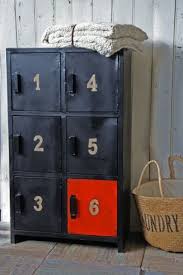Want One Of These Or Make One For My Garage By The Door And Then Everyone Can Have Their Own Little Locker To Store Ther Metal Cabinet Decor Home Furniture