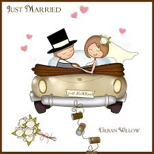 Pin By Shoko Cookie On Clipart In 2020 Digital Scrapbook Paper Clip Art Just Married Car
