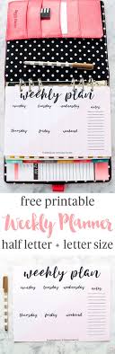 Free Weekly Planner Printable Weekly Planner Free Printable Weekly Planner Free Weekly Planner Printable