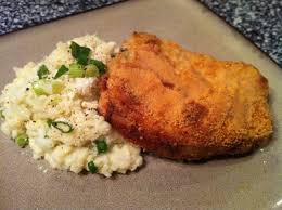 They're fried in a big skillet on the stove in a mix of. Parmesan Dijon Crusted Pork Chops Peace Love And Low Carb