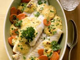 Seelachs Uberbacken Auf Senfmohren Rezept Rezepte Seelachsfilet Rezept Einfache Gerichte