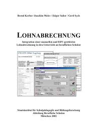 Die lohnabrechnung ist lediglich der letzte schritt der lohnbuchhaltung. Lohnabrechnung Pdf Isb Bayern