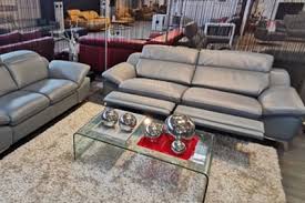 Ledercouch schlaffunktion beste 3 sitzer sofa mit relaxfunktion. 3 2 Sofa Set Inkl Motorischer Relaxfunktion Dickleder Uni Polster Online Shop