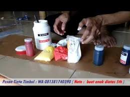 Cara Membuat Cat Timbul Youtube