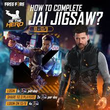 How to get free fire jigsaw code. Garena Free Fire How S It Going Survivors Have You Completed All Of Jai S Missions It S Still Not Too Late Login To Free Fire And Bethehero With Jai Join Now Freefire Indiakabattleroyale