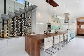 20 cool ways wine cellars rock the kitchen home design lover maison moderne interieur cuisine contemporaine cave a vin