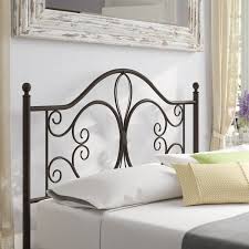 Wipe it with a clean, damp cloth and this metal headboard will look new for years to come. Antique Brass King Headboard Wayfair