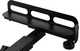 Sturdy mixer stand with adjustable height and lockable casters. On Stage Mix 400 Mixer Recorder Stand Zzounds