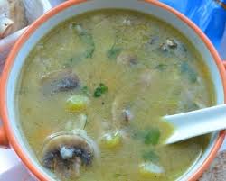 I added the diced zucchini the last 5 minutes as directed. Chicken Soup With Zucchini And Mushrooms Boss Kitchen