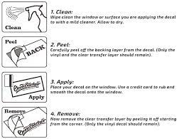How to apply vinyl decal printable instructions. Car Decal Application Instructions Google Search Car Decals Vinyl Car Decals Decal Application Instructions