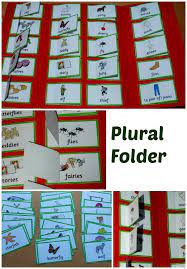 Plural Folder Plurals Plural Words Word Cards