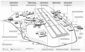 Унифицированная схема терминалов выполнена в одном стилевом оформлении и по общим принципам. Shema Aeroporta Sheremetevo Razumnyj Turizm
