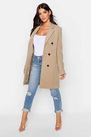 Also set sale alerts and shop exclusive offers only on shopstyle. Double Breasted Coat Boohoo
