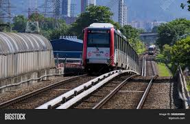 Lrt kuala lumpur malaysia, metro train travel in kualalumpur malaysia, kualalumpur city, malaysia train, kl central, kualalumpur train, best city in kualalumpur Malaysia Lrt Train Image Photo Free Trial Bigstock