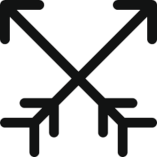 Download Arrows Arrow Cross Arrows Crossing Arrows Hunting Luxurious Icon Navigation Set Arrows Part Two