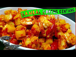Minang sambal balado often mixed with other ingredients to create a dish, such as egg, eggplant, shrimp or anchovy. Resep Sambal Goreng Kentang Youtube