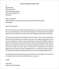 Business Accepting Invitation Letter Templatesprintable In 2020 Business Letter Format Business Letter Template Business Letter