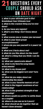 These were the 19 most answered questions since the dating app launched in 2006: 21 Questions Every Couple Should Ask On Date Night 247 Live Culture Magazine This Or That Questions Boyfriend Bucket Lists Relationship Killers