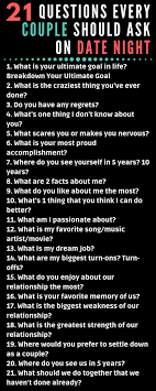 These are the questions that are so canned, boring, and predictable they should be exiled from good dates. 21 Questions Every Couple Should Ask On Date Night 247 Live Culture Magazine This Or That Questions Boyfriend Bucket Lists Relationship Killers
