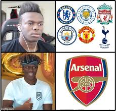 If you like arsenal memes, you might love these ideas. Ksi Wants Arsenal To Win The Pl Next Season Imgflip