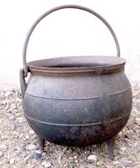 Antique Primitive Large Cast Iron Fireplace Cauldron Kettle Cast Iron Fireplace Cast Iron Antiques
