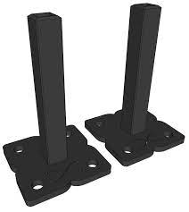 Handrail brackets provide a structurally sound mounting system of the handrail without compromising visual space. Post Mount Brackets For Diy Handrail Installation Diy Handrails