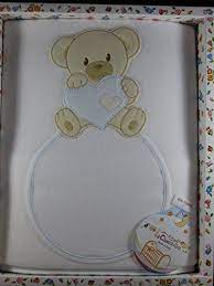 Copertina Culla In Pile Orso Con Cuore Con Aida Da Ricamare A Punto Croce Mamma Happy Ricamo A Punto Croce Punto Croce Ricamo Punto Croce