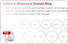 Actual Ring Size Chart Online Www Bedowntowndaytona Com