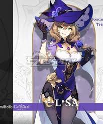 Genshin Impact Lisa Cosplay Costume Sponsored Impact Genshin Lisa Cosplay Costumes Cosplay Cosplay Anime