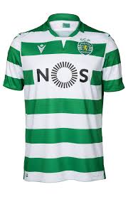 Camisola Principal C Pub 19 20 Loja Verde Sporting Clube De Portugal Roupa De Futebol Sporting