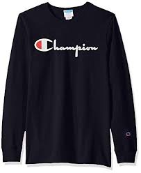 Champion Life Men S Heritage Long Sleeve Tee Navy 90 S S Https Www Amazon Com Dp B07kcxnyqj Ref Cm Long Sleeve Tshirt Men Long Sleeve Tees Mom Life Shirt
