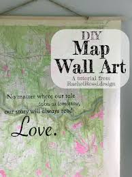 Maybe you would like to learn more about one of these? Diy Map Wall Art Rachel Rossi