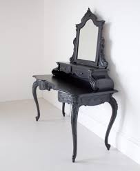 Large French Black Dressing Table With Mirror Dressing Table Mirror Interior Inspiration Bedroom Black Dressing Tables