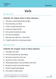helping irregular verbs worksheets www grade1to6 com