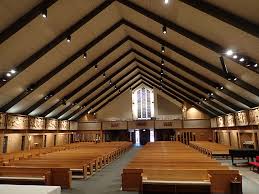 A Retrofit Led Solution At St Rose Of Lima Church Altman Lighting