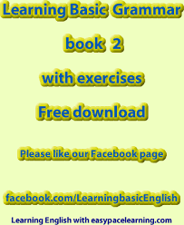 4.my own dinner last night, a textbook yesterday. Learning Basic Grammar Pdf Book 2 Exercises Free Download