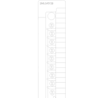 Honeywell MasterLogic ML200 2MLQ-RY2B PLC DIO, 16O ...