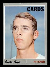 1970 Topps Baseball #139 Rich Nye VG