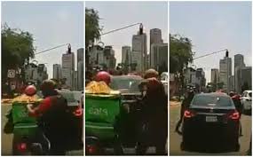 Después de muchos cuidados, de más de un año, finalmente me. En Santa Fe Motociclistas Se Disfrazan De Uber Eats Para Asaltar