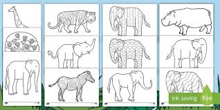 Touch device users, explore by touch or. Elephant Colouring Sheets To Support Teaching On Elmer