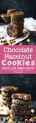 Soft Fudgy And Crunchy These Juniper Berry Spiced Chocolate Hazelnut Cookieshave So Much Chocolate Hazelnut Cookies Dessert Recipes Easy Best Cookie Recipes