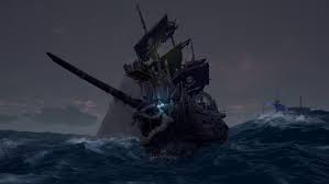 how to kill skeleton ships in sea of