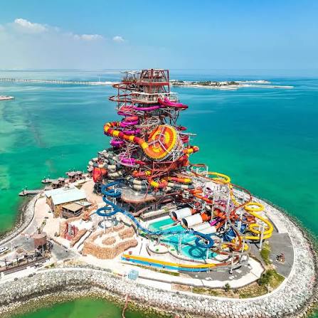 Water attractions at Meryal Waterpark in Qatar