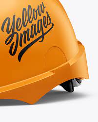 Download Matte Hard Hat Mockup In Apparel Mockups On Yellow Images Object Mockups