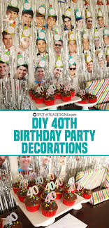 Paper fans are a classic party decoration that truly works for any type of event. Diy 40th Birthday Party Decorations Spot Of Tea Designs