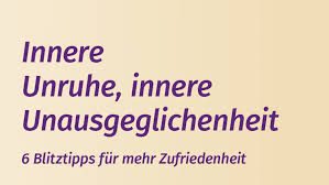 Diese geführte meditation soll dir helfen, die möglichen ursachen für starke innere unruhe kennenzulernen und zu lindern. Innere Unruhe Innere Unausgeglichenheit