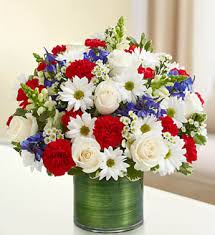 Red white blue flowers images. Cherished Memories Red White And Blue In Rockford Il Flowers And Balloons By Haley