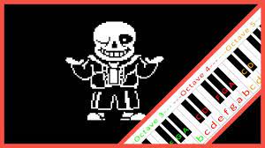 A lot of the repeats don't work in the music. Megalovania Undertale Theme Piano Letter Notes