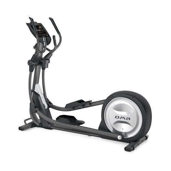 Low-impact commercial cross trainer apparatus, AI generated